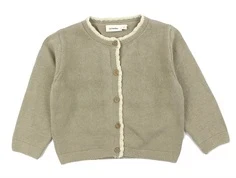 Lil Atelier chinchilla strik cardigan